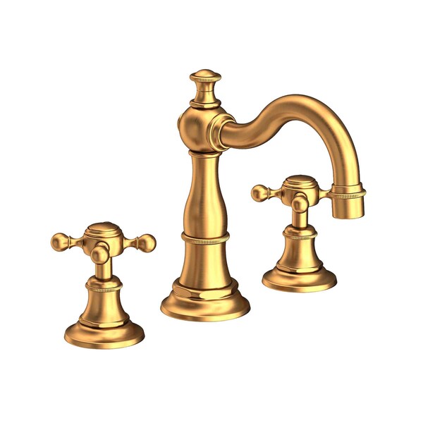 Newport Brass Widespread Lavatory Faucet in Satin Gold (Pvd) 1760-24S - main